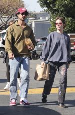 HALSEY and Avan Jogia Out in Los Angeles 01/07/2024