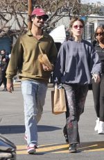 HALSEY and Avan Jogia Out in Los Angeles 01/07/2024