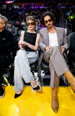 HALSEY at Memphis Grizzlies vs Los Angeles Lakers Game in Los Angeles 01/05/2024