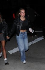HANA CROSS Out for Diiner with a Friend at Giorgio Baldi in Santa Monica 01/13/2024