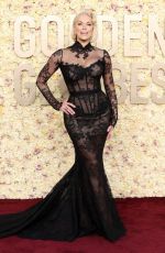 HANNAH WADDIGHAM at 81st Annual Golden Globe Awards in Los Angeles 01/07/2024