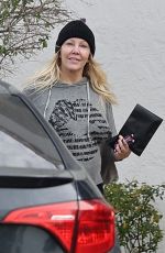 HEATHER LOCKLEAR Leaves a Meeting in Malibu 01/18/2024