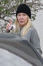 HEATHER LOCKLEAR Leaves a Meeting in Malibu 01/18/2024