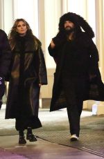 HEIDI KLUM and Tom Kaulitz Out in New York 01/18/2024