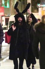 HEIDI KLUM and Tom Kaulitz Out in New York 01/18/2024