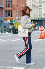 HELENA CHRISTENSEN Out and About in New York 01/10/2024