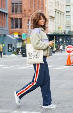 HELENA CHRISTENSEN Out and About in New York 01/10/2024