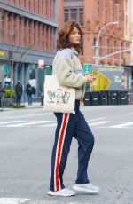 HELENA CHRISTENSEN Out and About in New York 01/10/2024