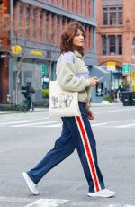 HELENA CHRISTENSEN Out and About in New York 01/10/2024