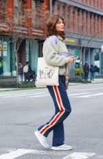 HELENA CHRISTENSEN Out and About in New York 01/10/2024