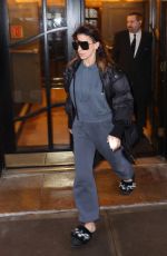 HILARIA BALDWIN Out and About in New York 01/19/2024