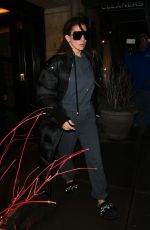 HILARIA BALDWIN Out and About in New York 01/19/2024