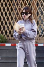 HILARIA BALDWIN Out for Coffee in New York 01/02/2024