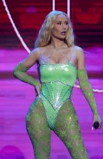 IGGY AZALEA Performs at 2024 Adult Video News Awards at Resorts World Las Vegas 01/27/2024