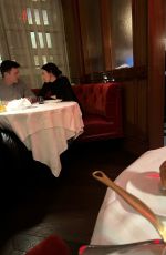 IRINA SHAYK on a Dinner Date in New York 01/16/2024