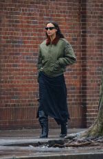 IRINA SHAYK Out and About in New York 01/24/2024
