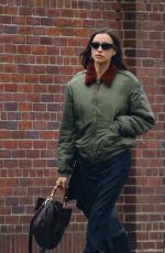 IRINA SHAYK Out and About in New York 01/24/2024