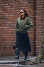 IRINA SHAYK Out and About in New York 01/24/2024