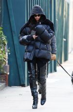 IRINA SHAYK Out and About in West Village in New York 01/08/2024