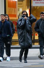IRINA SHAYK Out with Family in New York 01/12/2024