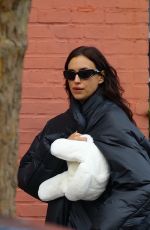 IRINA SHAYK Out with Family in New York 01/12/2024