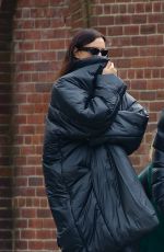 IRINA SHAYK Out with Family in New York 01/12/2024