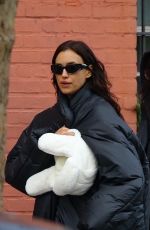 IRINA SHAYK Out with Family in New York 01/12/2024