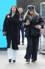 ISABEL JOHANSEN and IZABEL KOVACIC Arrives at Etihad Stadium in Manchester 01/07/2024