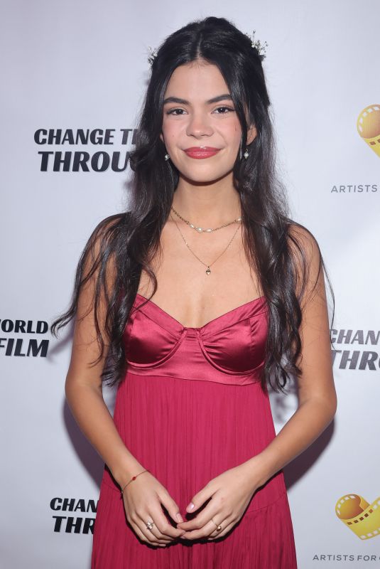 ISABELLA FELICIANA at Maya Premiere at Laemmle Royal in Santa Monica 01/24/2024