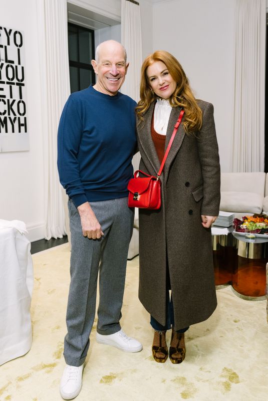 ISLA FISHER at Chip Conley Book Party in New York 01/17/2024