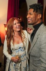 ISLA FISHER at Golden Eve Party at Chateau Marmont in Los Angeles 01/06/2024