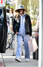 JACKIE and Adam SANDLER Out Shopping at Brentwood Country Mart 01/14/2024