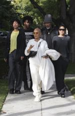 JADA PINKETT and WILLOW SMITH at a Post-lunch Walk with Friends 01/06/2024