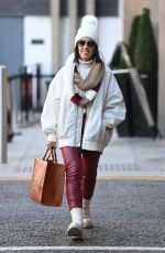 JANETTE MANRARA Leaves Her Hotel in Birmingham 01/18/2024