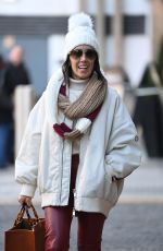 JANETTE MANRARA Leaves Her Hotel in Birmingham 01/18/2024