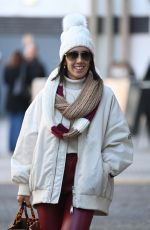 JANETTE MANRARA Leaves Her Hotel in Birmingham 01/18/2024