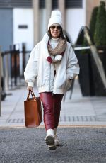 JANETTE MANRARA Leaves Her Hotel in Birmingham 01/18/2024