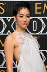 JASMIN SAVOY BROWN at 75th Primetime Emmy Awards in Los Angeles 01/15/2024
