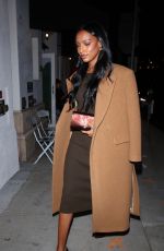 JASMINE TOOKES Arrives at Cipriani Restaurant in Beverly Hills 01/10/2024