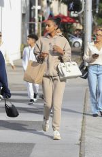 JASMINE TOOKES Out at Croft Alley in Beverly Hills 12/22/2023