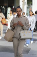JASMINE TOOKES Out at Croft Alley in Beverly Hills 12/22/2023