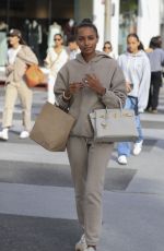 JASMINE TOOKES Out at Croft Alley in Beverly Hills 12/22/2023