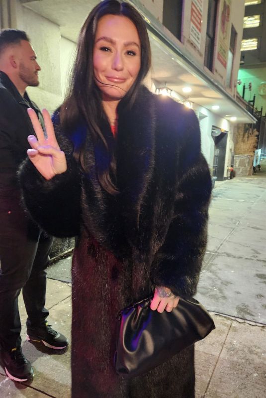 JENNI JWOWW FARLEY Night Out at Hustler Club in New York 01/20/2024
