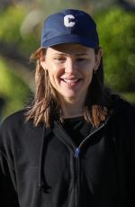 JENNIFER GARNER Out for Morning Walk with Friends in Santa Monica 01/29/2024