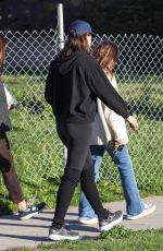 JENNIFER GARNER Out for Morning Walk with Friends in Santa Monica 01/29/2024
