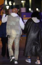 JENNIFER HUDSON Arrives at Lakers Game in Los Angeles 01/17/2024