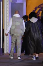 JENNIFER HUDSON Arrives at Lakers Game in Los Angeles 01/17/2024