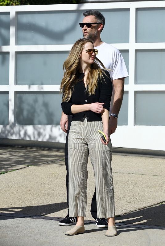 JENNIFER LAWRENCE and Cooke Maroney Out House Hunting in Beverly Hills 01/27/2024