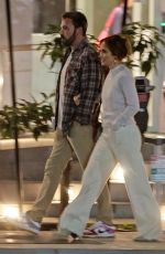 JENNIFER LOPEZ and Ben Affleck Night Out in Los Angeles 01/28/2024