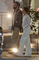 JENNIFER LOPEZ and Ben Affleck Night Out in Los Angeles 01/28/2024